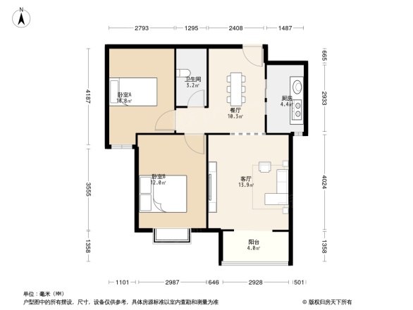 北部时光户型图