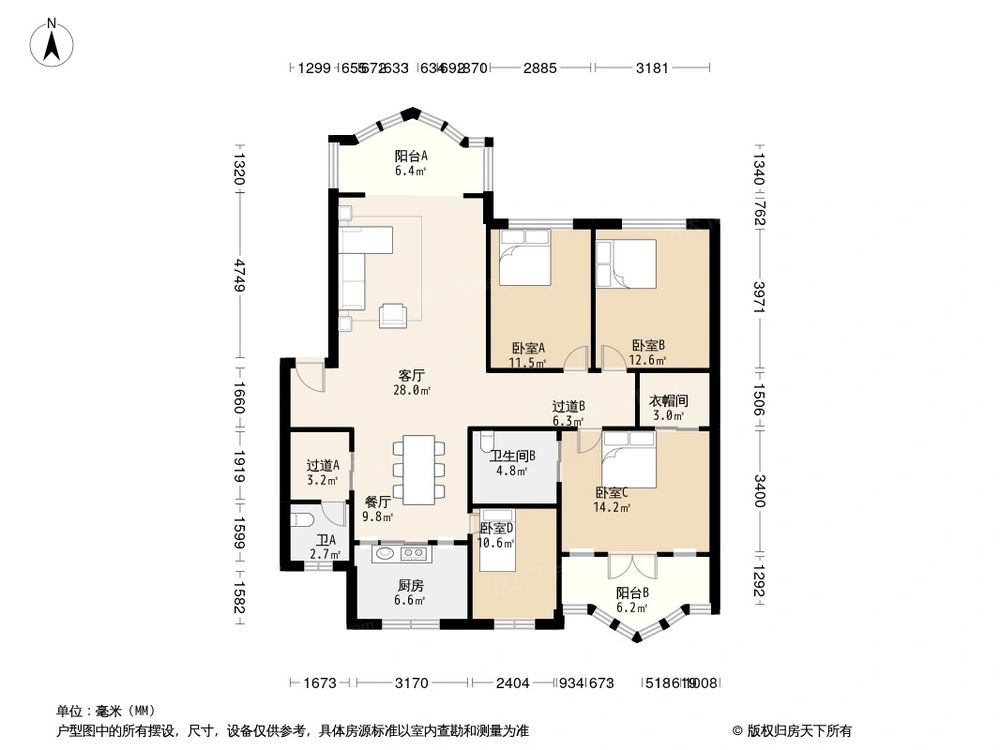 相似户型图