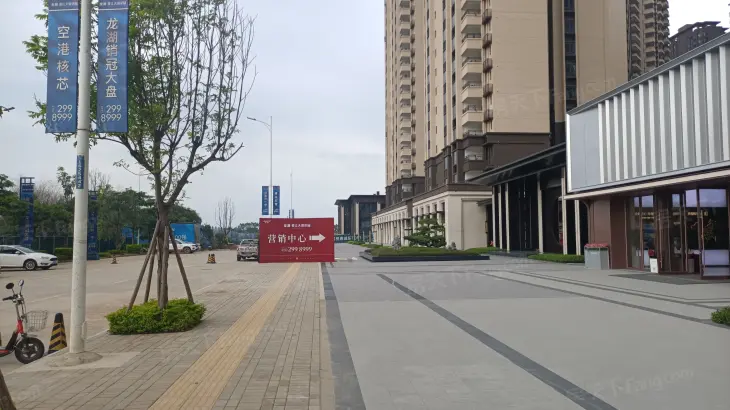 龙湖·春江天境实景图
