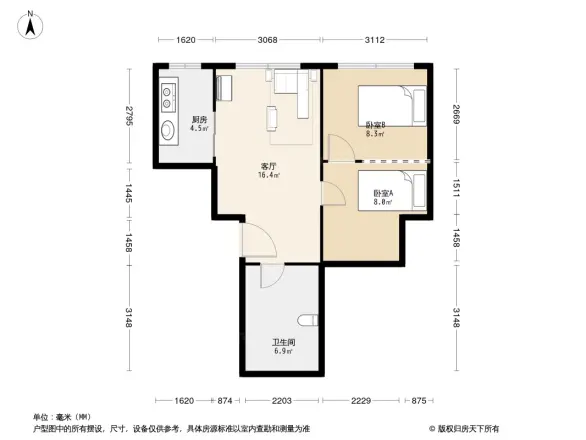 阳光家园户型图