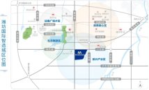 潍坊国际智造城项目区位图