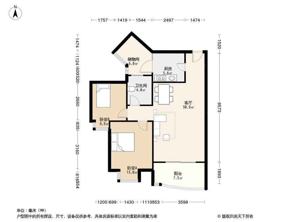 相似户型图