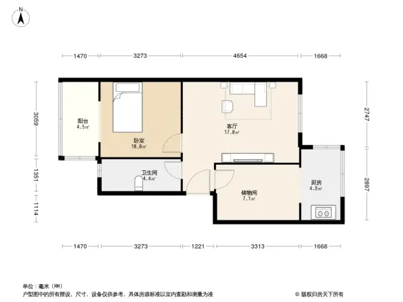 川建社区户型图
