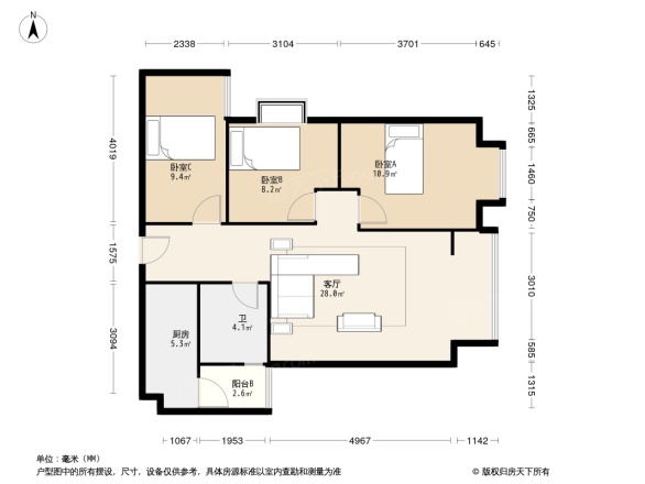 艺家CLASS户型图