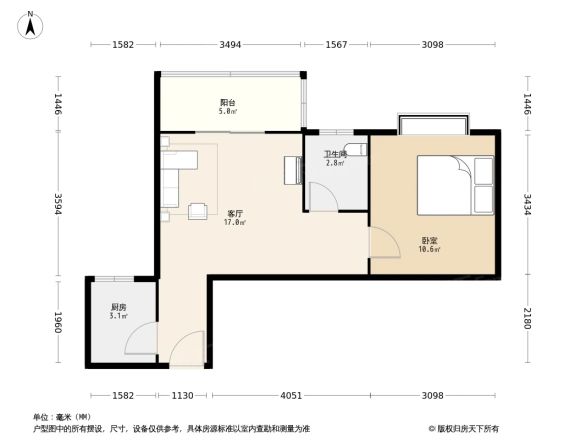 丽香苑户型图