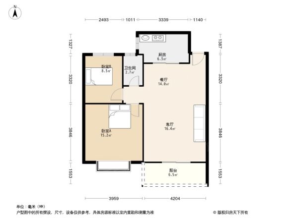 丽香苑户型图