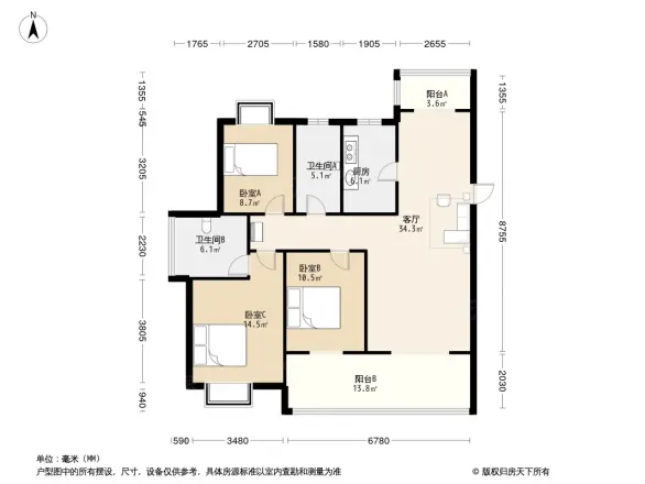 金昌诚园户型图