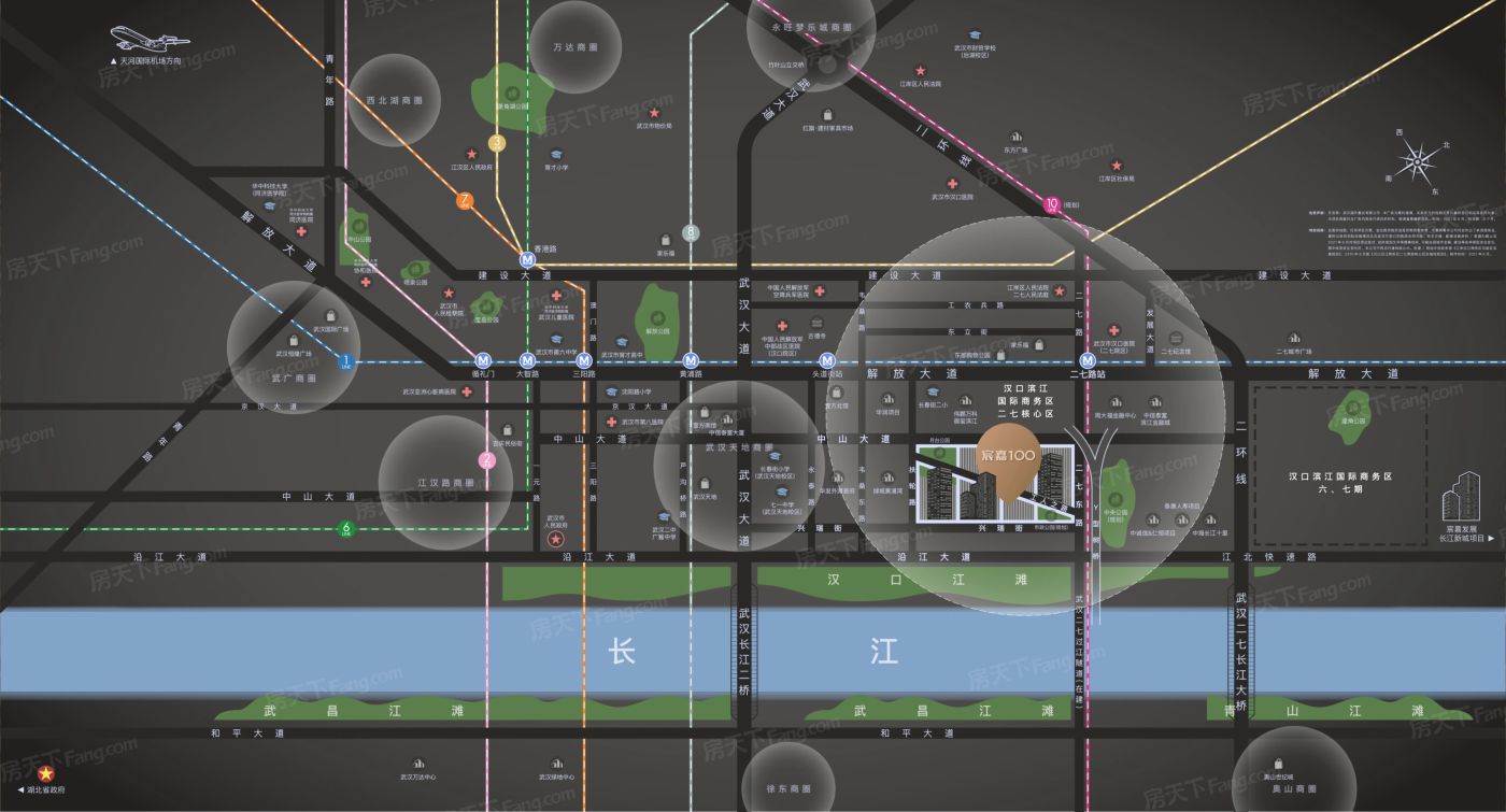 宸嘉100·嘉佰轩图片_样板间图_位置图_装修效果图-武汉房天下