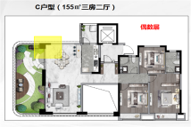 韩城和園C户型