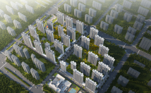 太原龙投·中国铁建·未来星城鸟瞰图