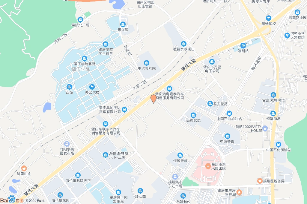 时代星湖印记交通图