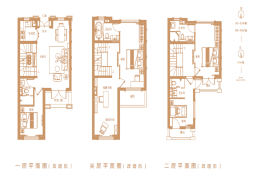 兴龙·洲顿庄园5室2厅1厨3卫建面111.00㎡