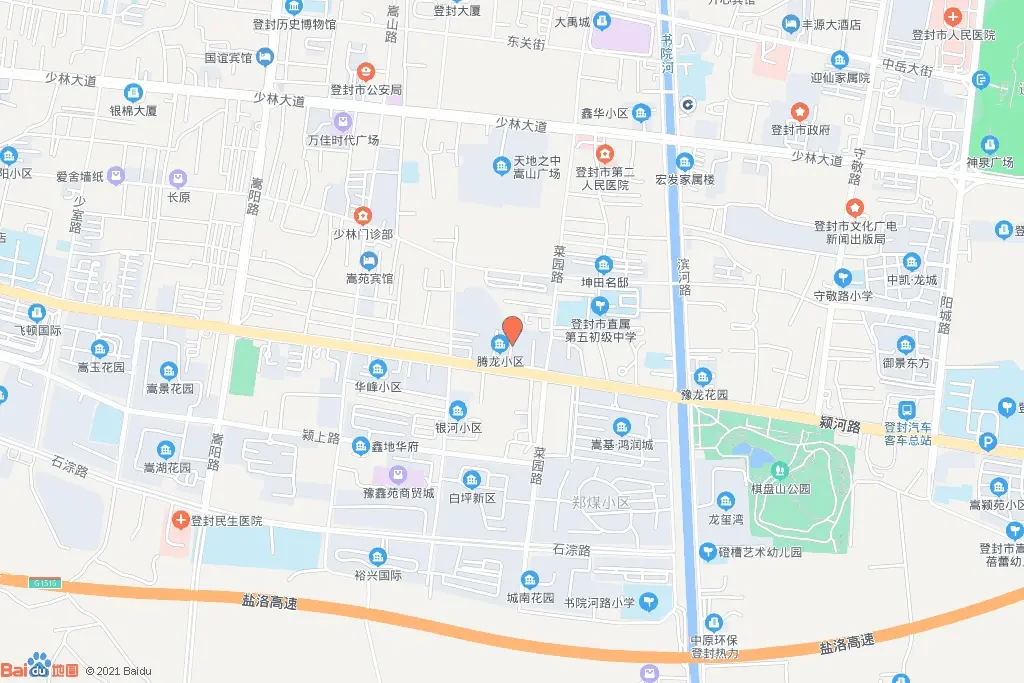 登封菜园路南路规划图图片