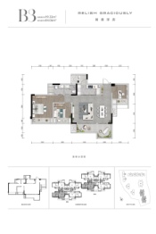 仁和西里3室2厅1厨2卫建面99.32㎡