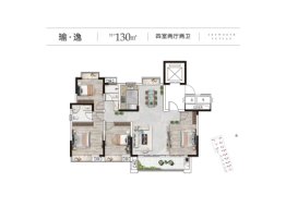 创维·瑜园4室2厅1厨2卫建面130.00㎡