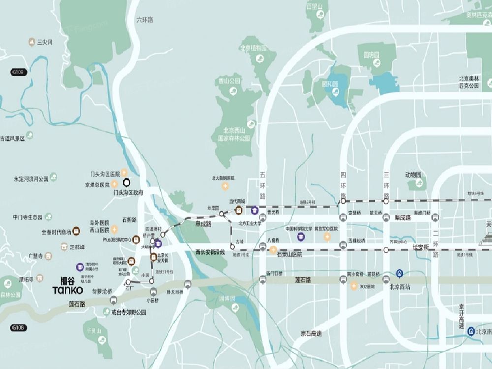 小区相关图