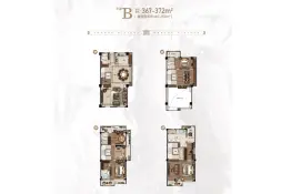 多弗.山河一品别墅7室3厅1厨5卫建面140.0㎡