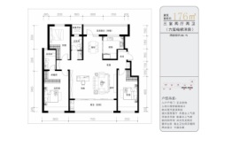 观棠阅境3室2厅1厨2卫建面176.00㎡