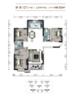 D1户型-148.82㎡