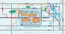 民乐福新天地项目交通图