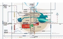 鸿基花园项目交通图