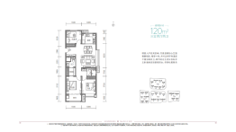 建投·紫宸府3室2厅1厨2卫建面120.00㎡