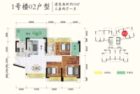 1号楼02户型