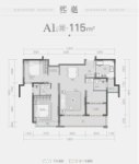 熙樾A1户型115平