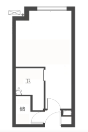 明发世贸中心建面40.00㎡