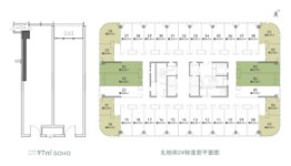 招商局丝路中心建面97.00㎡