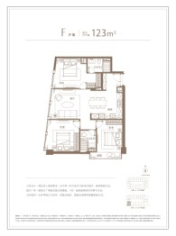 南京托尼洛·兰博基尼艺术公寓3室2厅1厨2卫建面123.00㎡