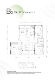 光谷创新天地4室2厅1厨3卫建面189.00㎡