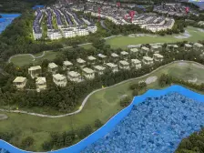 长桥江山类独栋端户,单层面积170左右,全明地下室