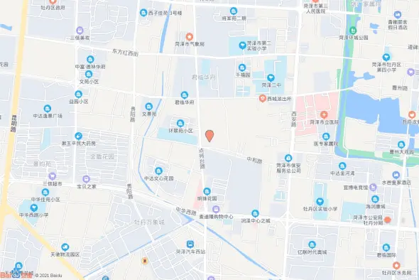牡丹区点将台路以东、中和路以北、2018-4（E）号地块�交通图