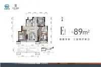 洋房89平