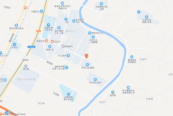 旭辉天府未来中心.江山院交通图