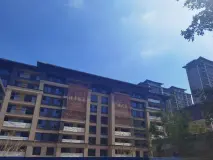 建发泊月湾实景图在建工地