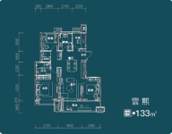 高层133㎡户型