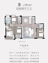 建发 · 五缘灏月4室2厅1厨3卫建面191.00㎡