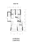 信达时代国著高层A1户型