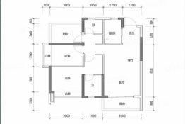 九颂中奥沃华|鸿禧2室2厅1厨2卫建面92.00㎡