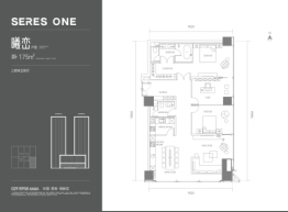 赛里斯·壹号3室2厅1厨2卫建面175.00㎡