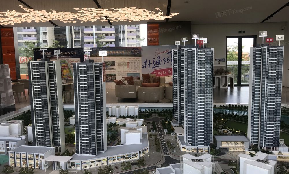 5w买禅城地铁2号线旁 凤翔湾壹号南向带装三房 可约,佛山禅城南庄美的