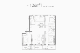 中德绿色恬园3室2厅1厨2卫建面126.00㎡