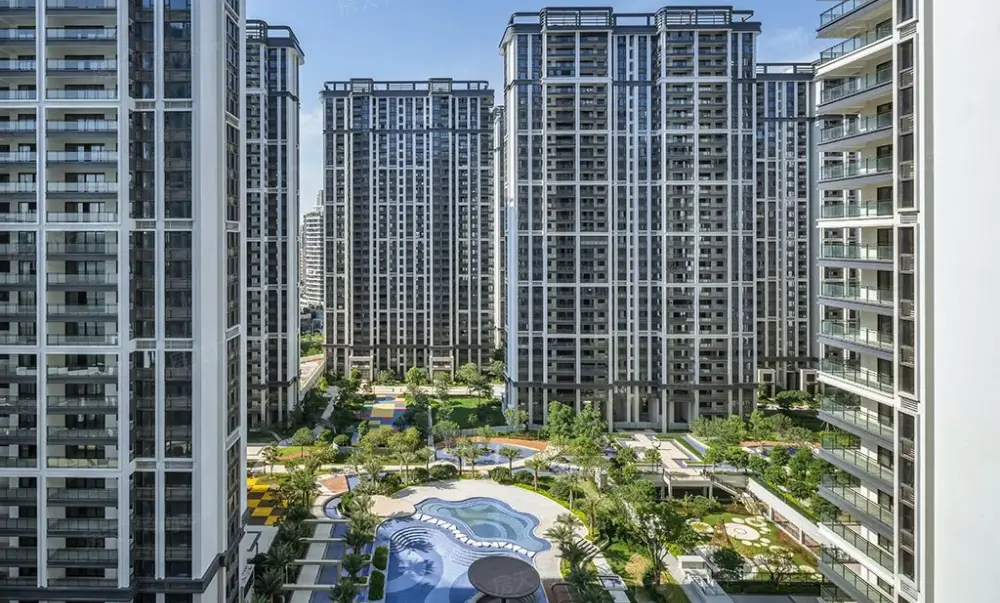 中空三层复式 赠送50平私人大露台,汕头龙湖东海岸海璟天翡二手房 六