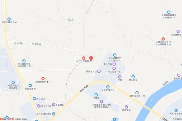 简阳市JYS2021-42交通图