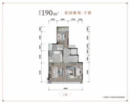 龙湖 三千云锦4室3厅1厨4卫建面190.0㎡