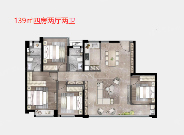 联发保利·臻樾户型图