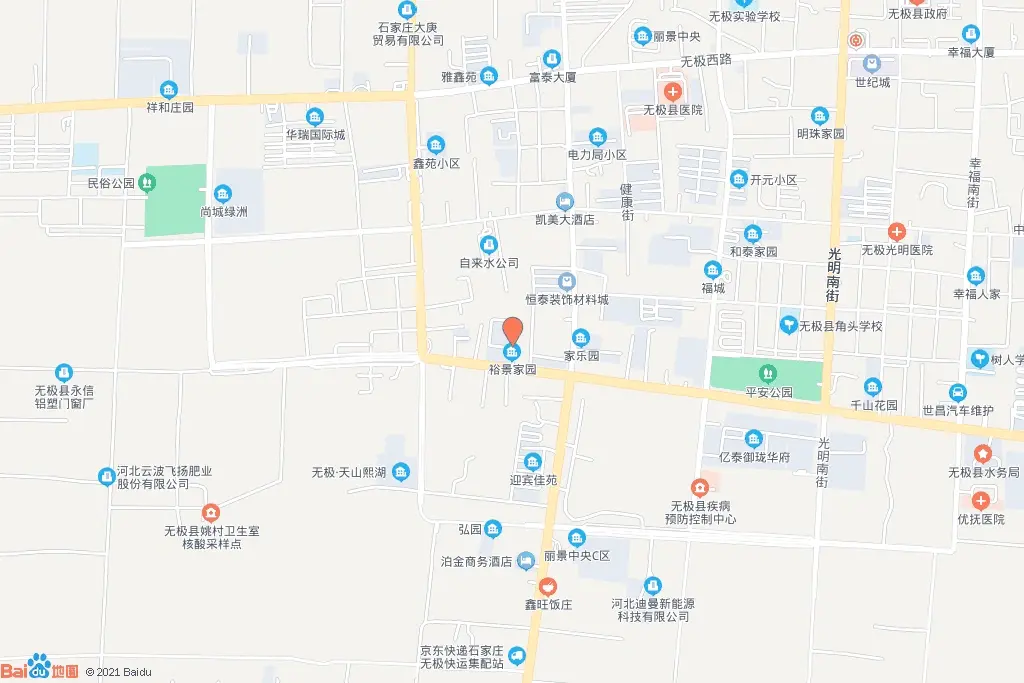 千山西路与规划二街交叉口东北角地块交通图