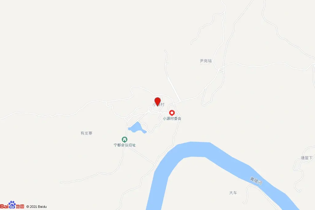 东山坝粮管所小源库点用地交通图